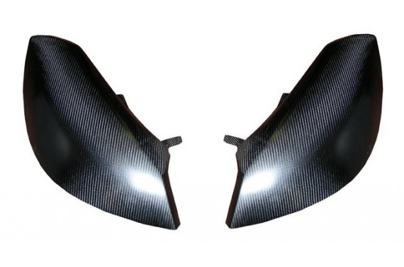 Cache phare carbone AC SPORT (la paire) RENAULT CLIO R3