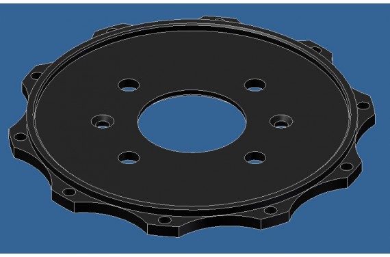 Conception et réalisation de bol pour piste de frein 