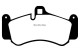 Plaquette Pagid Jaune pour Porsche 997 GT3