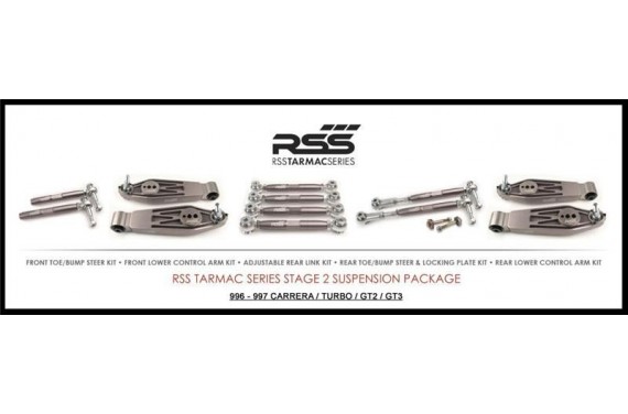 Kit train avant rotulé Stage 2 RSS pour Porsche 996/ 997 carréra/ S / 2S/ 4S/ GT3