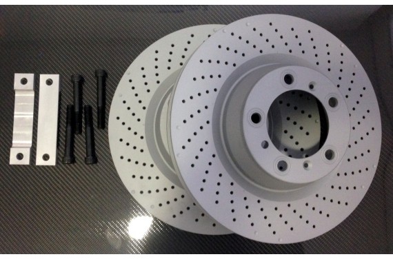 Kit frein arriere en 350x32 pour Porsche 997 Carrera 2