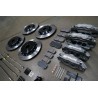 Système freinage complet sur mesure avec étriers av/ar, répartiteur, limiteur, frein à main hydraulique