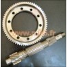 Couple court  RENAULT CLIO WILLIAMS/ CLIO II RS boîte JC5 pour autobloquant Gripper