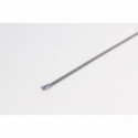 Collier de serrage inox largeur 5mm pour isolant d'echappement - longueur 300mm