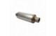 Silencieux d'echappement universel inox a souder pour tube diametre 63.5mm - longueur 450mm - corps diametre 127mm