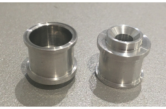 Insert a souder alu pour injecteur D14mm
