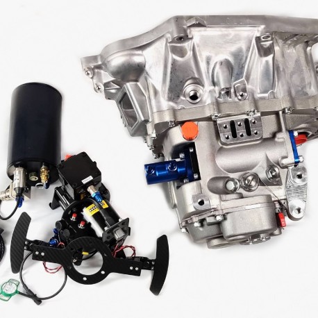 Boite séquentiel Quaife pour ariel atom (K20) avec palette au volant.