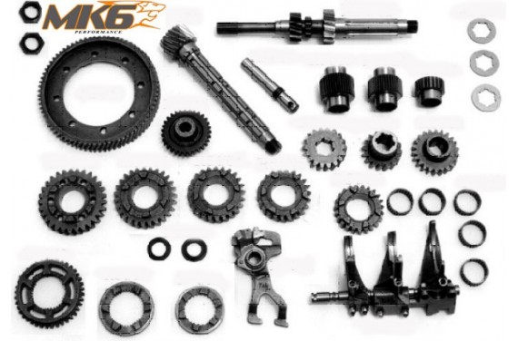 Pignonnerie+couple PEUGEOT 206 RC